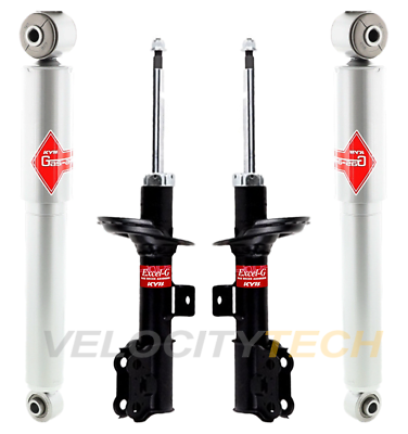 KYB Excel-G & Gas-A-Just Struts Shocks Fits 2011-2012 Hyundai Elantra Set