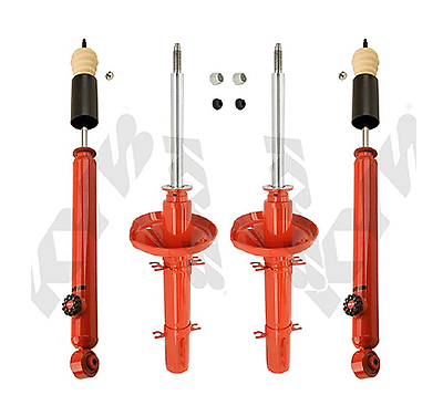 KYB AGX ADJUSTABLE SHOCKS STRUTS FRONT & REAR VW BEETLE GOLF JETTA SET OF 4