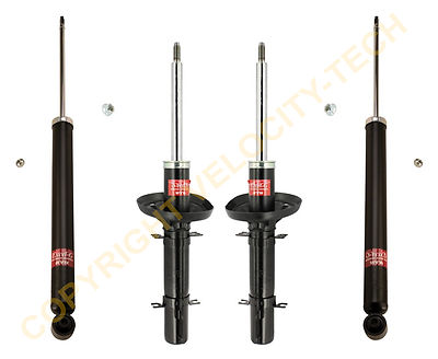 KYB EXCEL-G GAS STRUTS SHOCKS 98-10 BEETLE 99-06 GOLF 99-05 JETTA SET OF 4