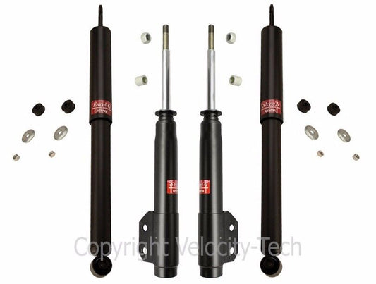 KYB EXCEL-G STRUTS SHOCKS FRONT & REAR 87-93 FORD MUSTANG V8 5.0L SET OF 4