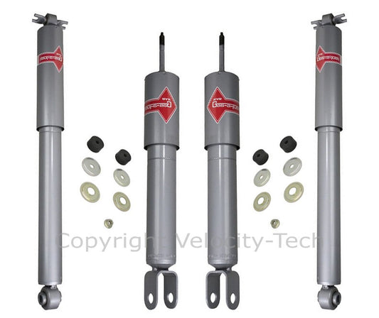 KYB GAS-A-JUST SHOCKS FRONT & REAR 2006-2010 HUMMER H3 FULL SET OF 4