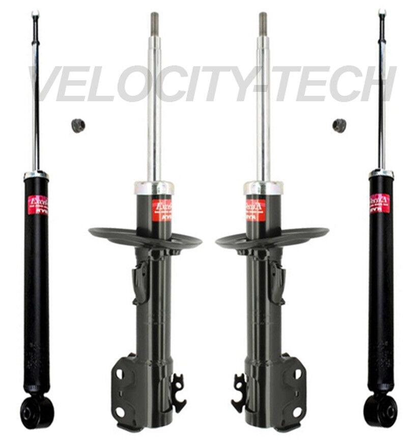 KYB 4 EXCEL G STRUTS SHOCKS FOR 2007-2011 TOYOTA YARIS FULL SET OF 4