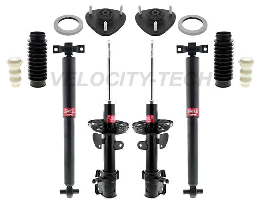 KYB Excel-G Front & Rear Struts Shocks Mounts Boots for 2009-2015 Honda Pilot