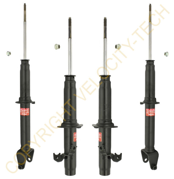 KYB EXCEL-G GAS SHOCKS STRUTS 92-01 HONDA PRELUDE FULL SET OF 4