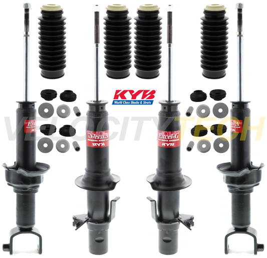 KYB Excel-G Front & Rear Struts Shocks Mounts Boots for 1990-1993 Acura Integra