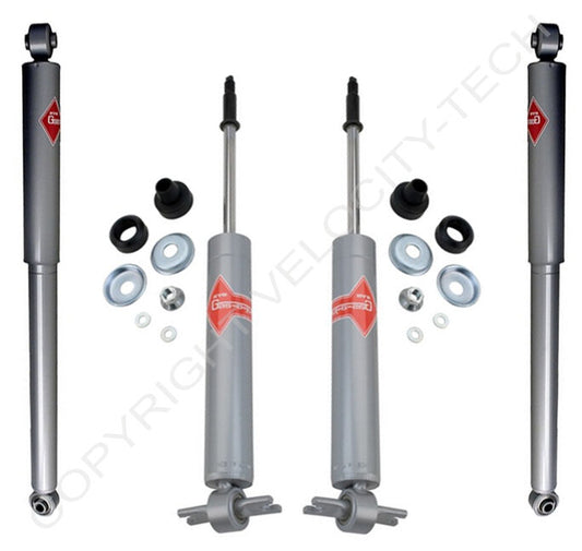 KYB 4 GAS-A-JUST HEAVY DUTY SHOCKS DODGE RAM 2500 3500 2WD RWD 2003 - 2008 SET 4