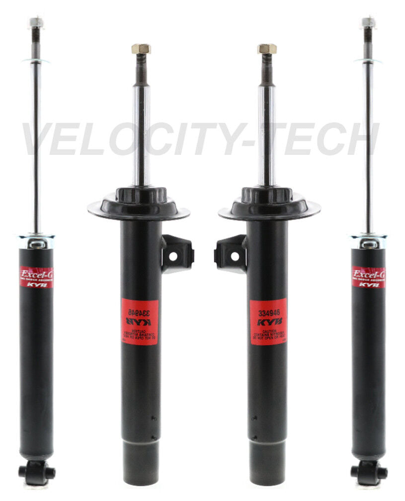 KYB 4 EXCEL-G Struts Shocks Front & Rear 1999-2005 BMW E46 323i 325i 330i KIT