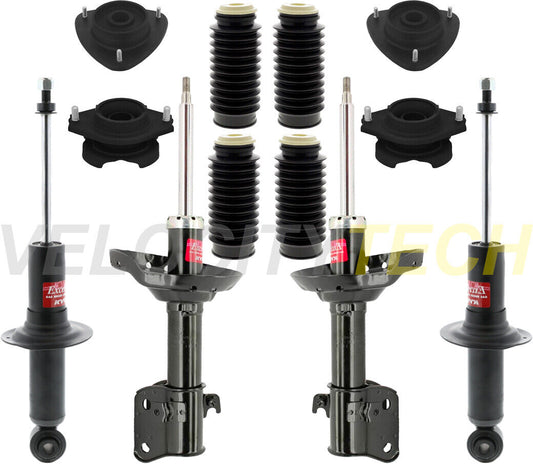 KYB Excel-G Struts Shocks Mounts Boots for 10-12 Subaru Legacy (FULL KIT)