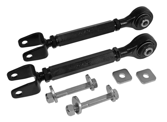 SPC REAR ADJUSTABLE CAMBER ARM TOE KIT AND LOCKING PLATES xAxis 72052 (PAIR)