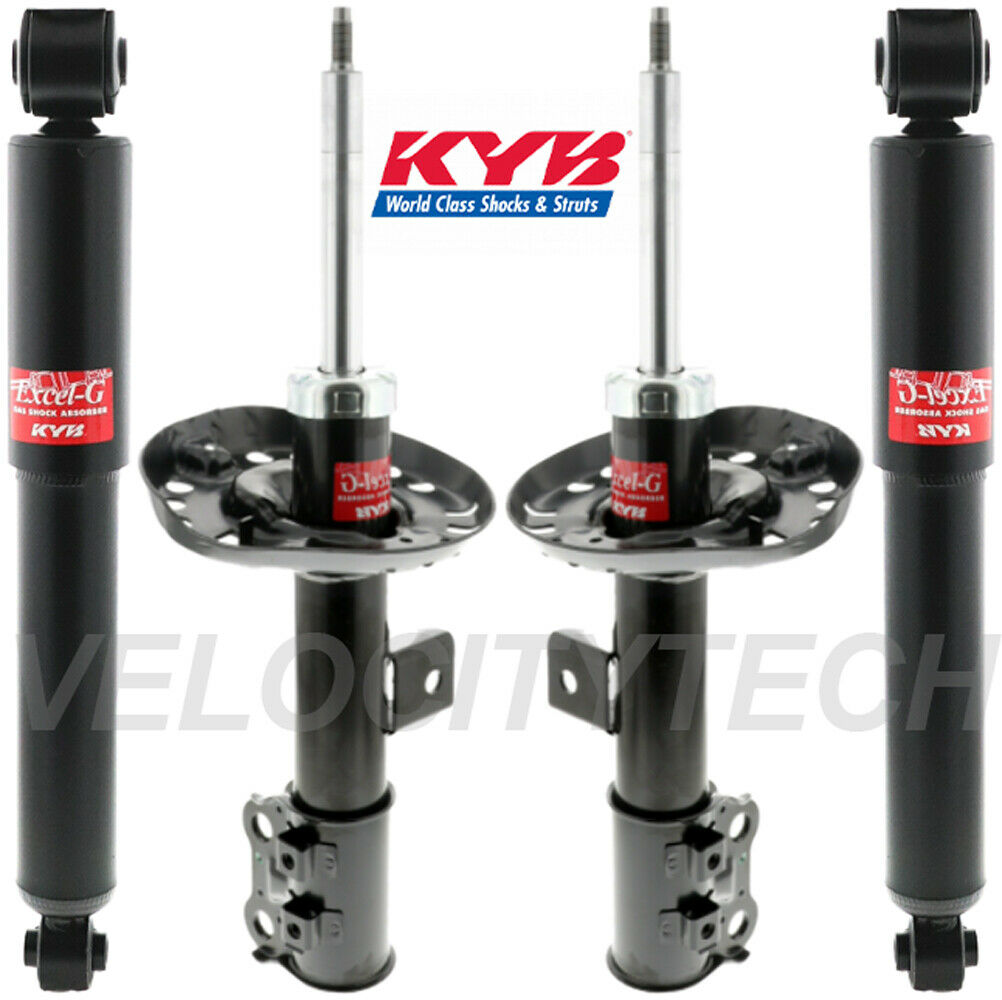 KYB Excel-G & Gas-A-Just Struts Shocks Fits 2013-2017 Hyundai Elantra GT Set