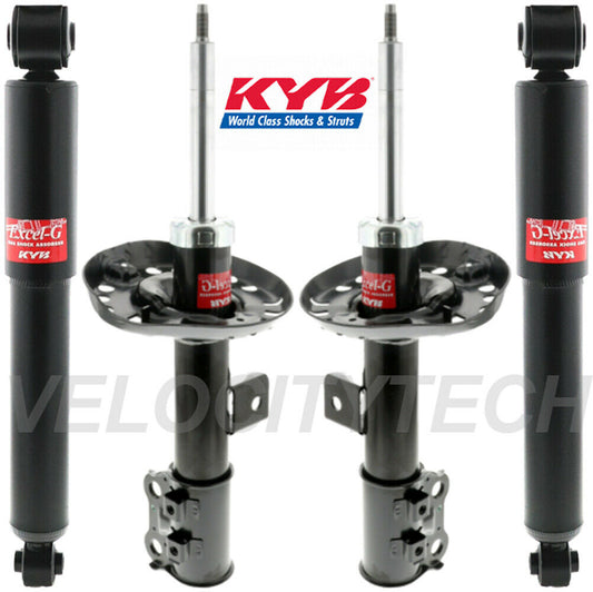 KYB Excel-G & Gas-A-Just Struts Shocks Fits 2013-2017 Hyundai Elantra GT Set