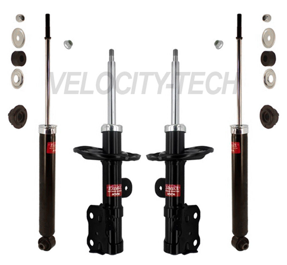 KYB EXCEL-G Gas Struts Shocks fits 2010-2015 Toyota Prius & Plug-In Set of 4