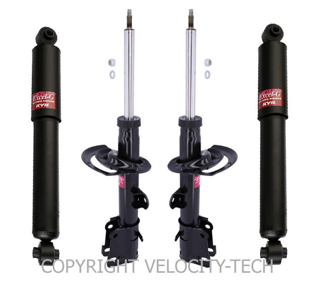 KYB EXCEL-G STRUTS SHOCKS DODGE CARAVAN CHRYSLER TOWN & COUNTRY SET OF 4