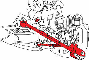 SPC Rear Adjustable Camber Setback Toe Arm Kit 67560 (BOTH SIDES)