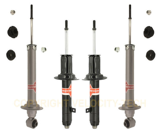 KYB GAS-A-JUST FRONT & REAR SHOCKS FITS 06-13 LEXUS IS250 IS350 AWD SET OF 4