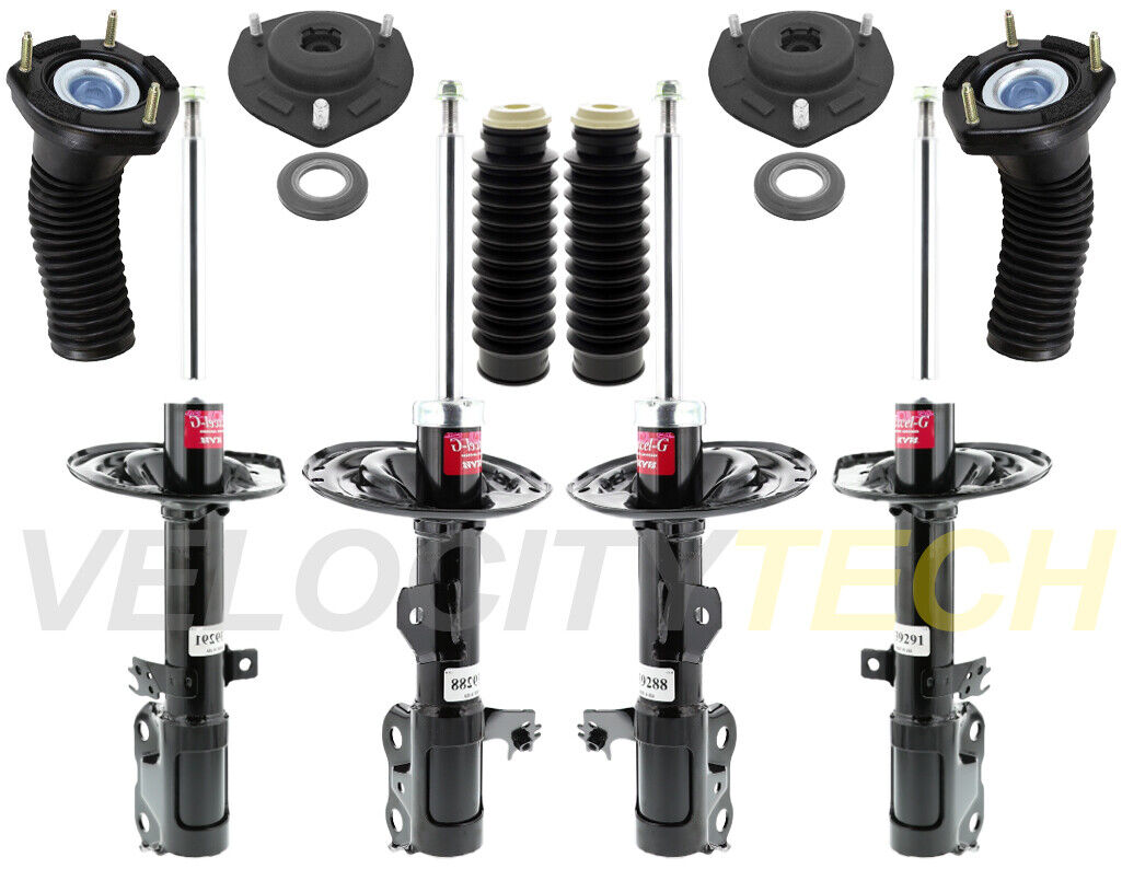 KYB Excel-G Struts Shocks Mounts Boots for 2012-2017 Toyota Camry LE SE XLE