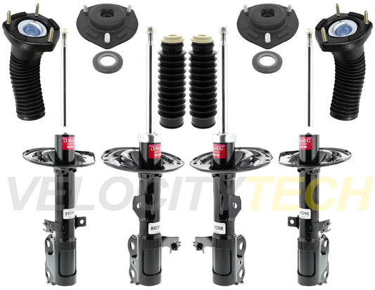 KYB Excel-G Struts Shocks Mounts Boots for 2012-2017 Toyota Camry LE SE XLE