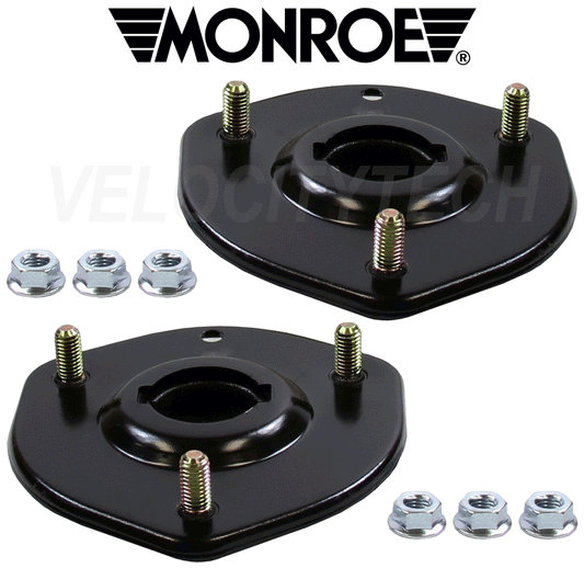 MONROE Front Strut Mounts for Ford Fusion MKZ Mazda 6 Milan Set Of 2