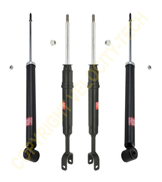 KYB EXCEL-G GAS SHOCKS STRUTS 98-04 AUDI A6 2WD FRONT & REAR SET OF 4