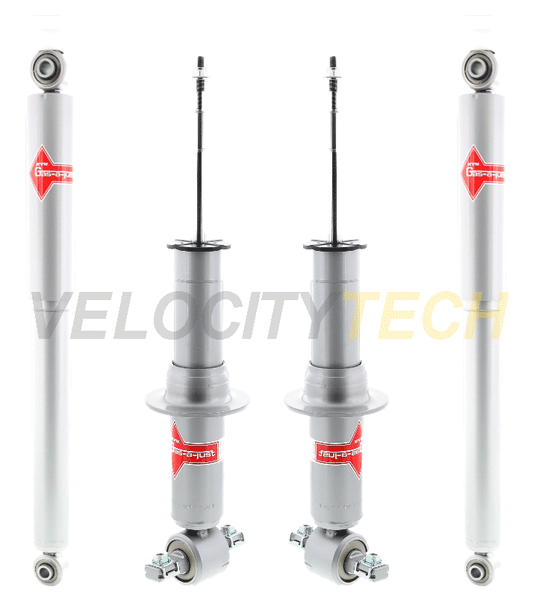 KYB Gas-A-Just Gas Shocks 14-18 Silverado 1500 Sierra 1500 RWD 4WD Set of 4