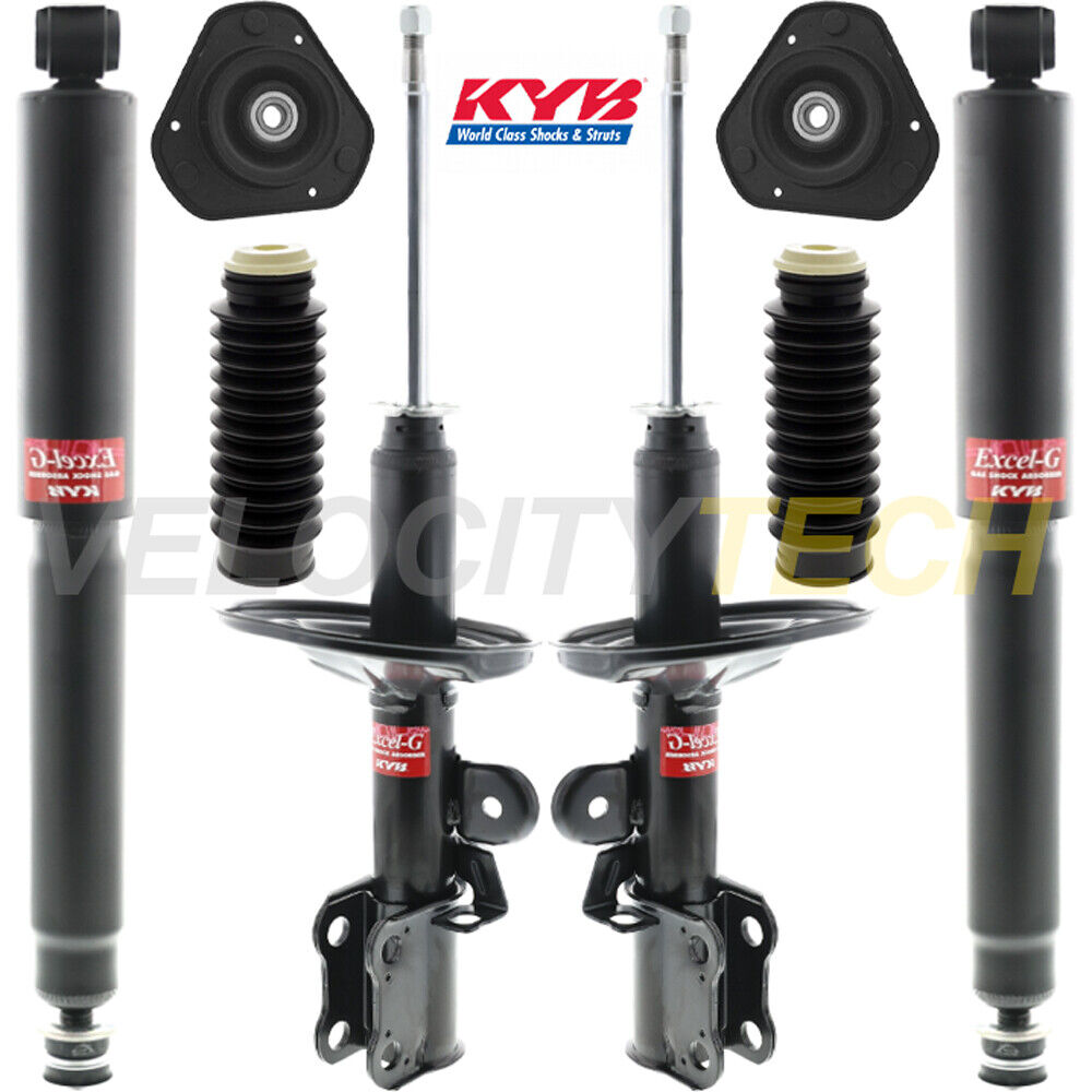 KYB Excel-G Front & Rear Struts Shocks Mounts Boots 1991-1997 Previa (Set of 4)