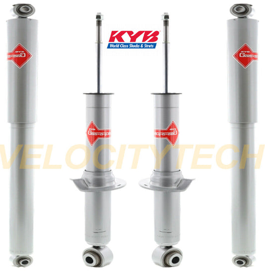 KYB Heavy Duty Upgrade Front Rear Shocks for 2009-2013 Ford F150 4X4 Except HD