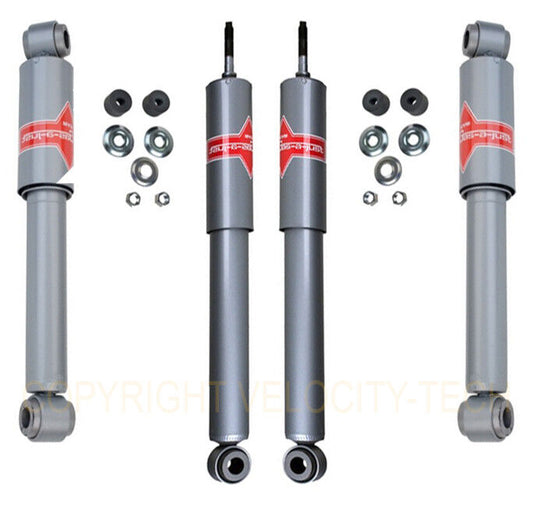 KYB GAS-A-JUST SHOCKS FRONT & REAR 86-95 SUZUKI SAMURAI FULL SET OF 4