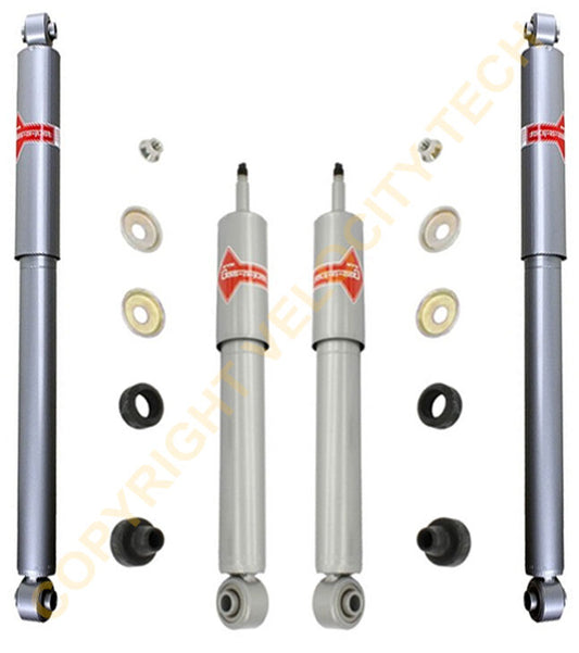 KYB 4 GAS-A-JUST HEAVY DUTY SHOCKS DODGE RAM 1500 4WD 4x4 02 03 04 to 2005 SET