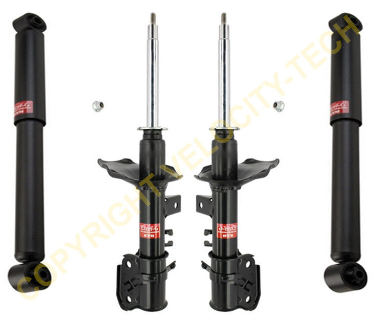 KYB 4 EXCEL-G GAS SHOCKS STRUTS FRONT & REAR FITS 97-99 QX4 96-99 PATHFINDER