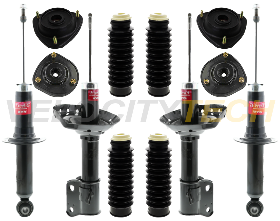 KYB Excel-G Struts Shocks Mounts & Boots For 09-10 Subaru Forester KIT