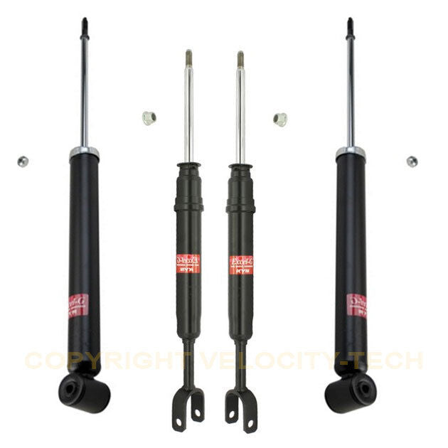 KYB EXCEL-G GAS SHOCKS STRUTS 1998-2000 VW PASSAT FRONT & REAR SET 341207 343281