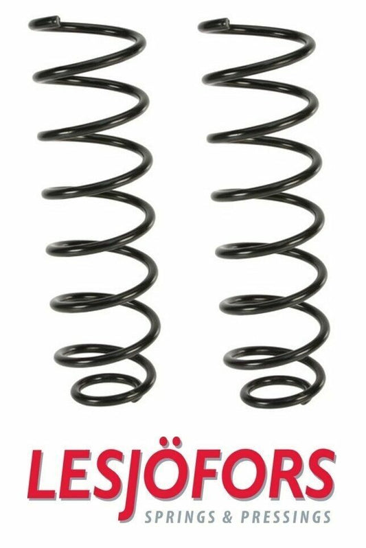 Lesjofors Rear Left & Right Coil Springs Audi A4 96-01 Set of 2