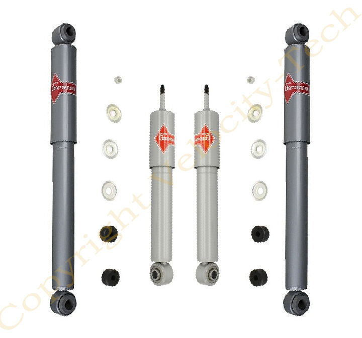 KYB GAS A JUST SHOCKS FOR 86-95 TOYOTA PICK UP 4WD 86-89 4RUNNER 4WD  FULL SET