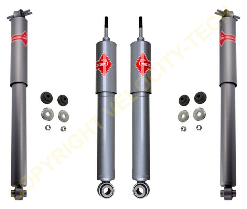 KYB GAS-A-JUST HEAVY DUTY SHOCKS 00-05 FORD EXCURSION 2WD FRONT & REAR SET OF 4