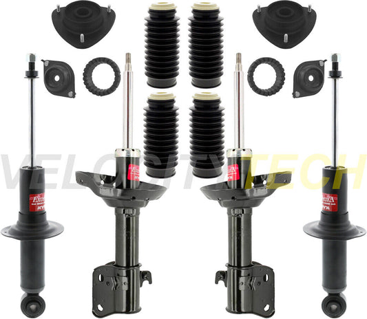 KYB Excel-G Struts Shocks Mounts Boots for 05-09 Subaru Legacy (FULL KIT)