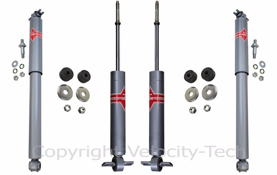 KYB 4 GAS A JUST SHOCKS 1964-1967 CHEVROLET MALIBU GTO LEMANS FULL SET OF 4