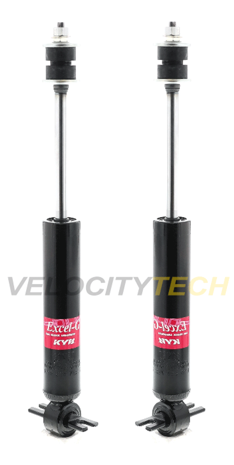 KYB FRONT EXCEL-G GAS STRUTS SHOCKS 1967-1969 CHEVY CAMARO PONTIAC FIREBIRD SET