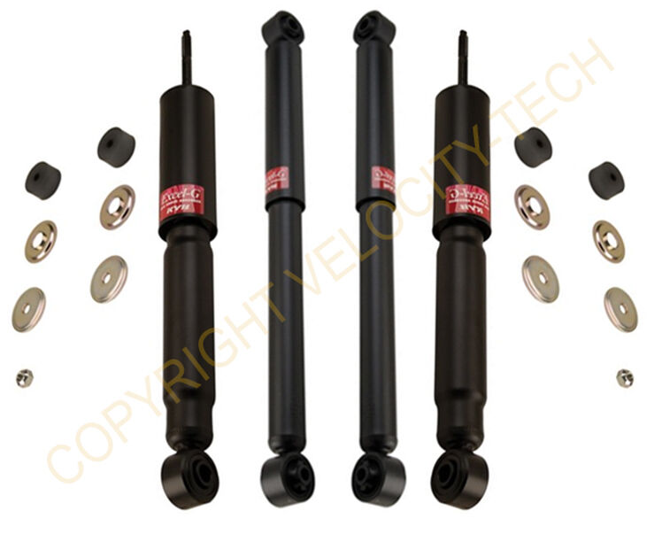 KYB EXCEL-G GAS SHOCKS 94-01 DODGE RAM 1500 94-02 RAM 2500 3500 2WD SET OF 4