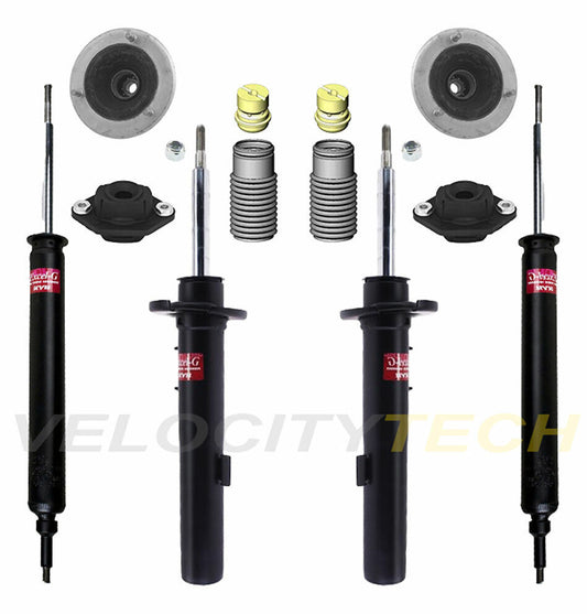 KYB 4Excel-G Struts Shocks Mounts & Boots Fits 2007 - 2011 BMW E90 3 Series- KIT