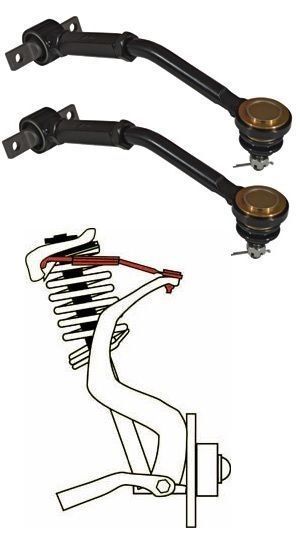 SPC REAR ARM CAMBER KIT WITH BALLJOINT ACURA CL TL HONDA ACCORD 67265 (PAIR)