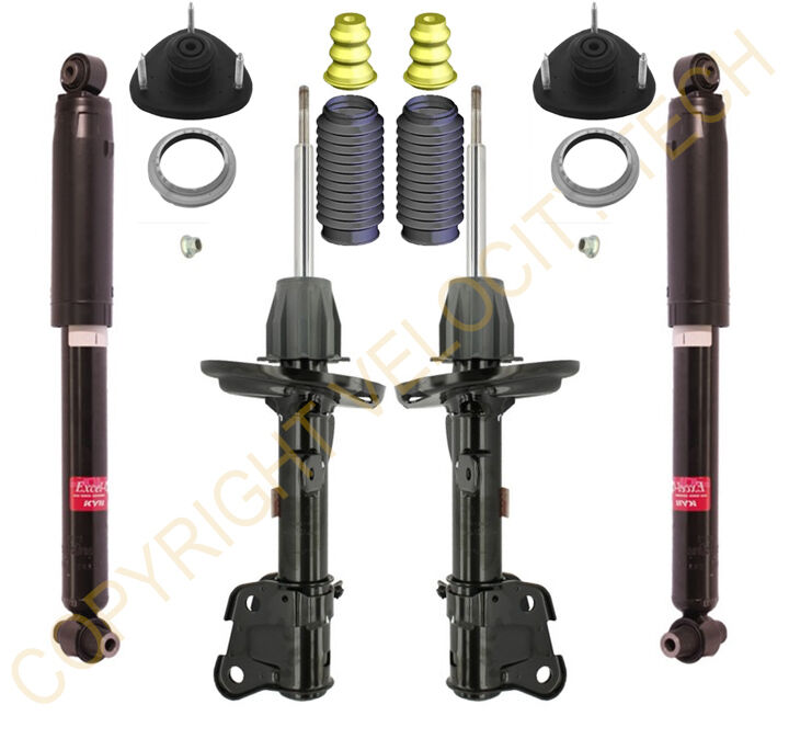 KYB EXCEL-G GAS STRUTS SHOCKS MOUNTS & BOOTS 07-13 ACURA MDX FULL SET