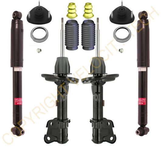 KYB EXCEL-G GAS STRUTS SHOCKS MOUNTS & BOOTS 07-13 ACURA MDX FULL SET