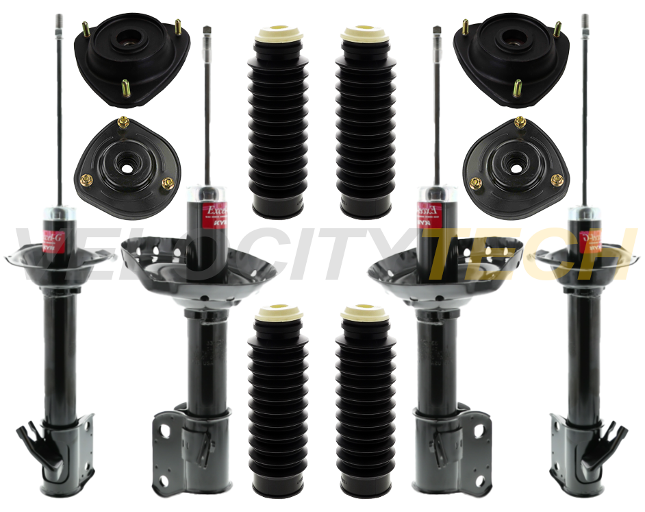 KYB Excel-G Struts Shocks Mounts & Boots For 06-08 Subaru Forester KIT