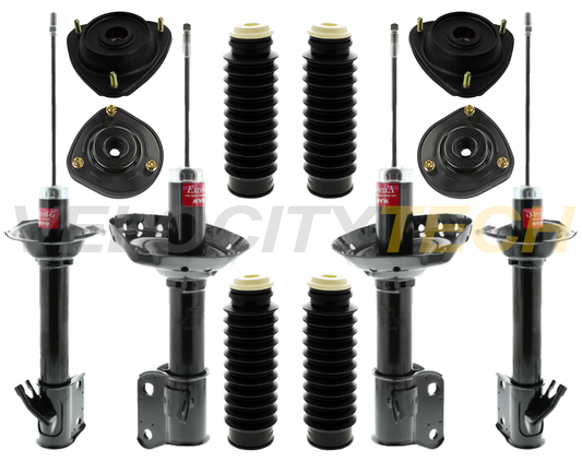 KYB Excel-G Struts Shocks Mounts & Boots For 06-08 Subaru Forester KIT