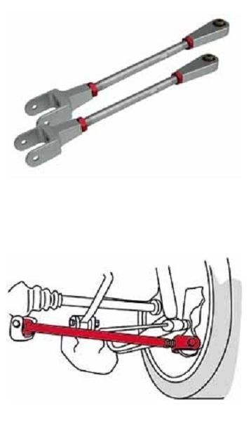 SPC REAR ADJUSTABLE CARMBER ARM KIT ALUMINUM E36 E46 E85 (BOTH SIDES)