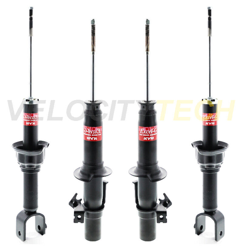 KYB Excel-G Gas Shocks 1989-1991 Honda Civic CRX 341135 341136 341094 (Set of 4)