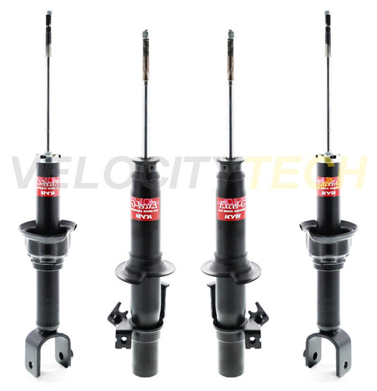 KYB Excel-G Gas Shocks 1989-1991 Honda Civic CRX 341135 341136 341094 (Set of 4)