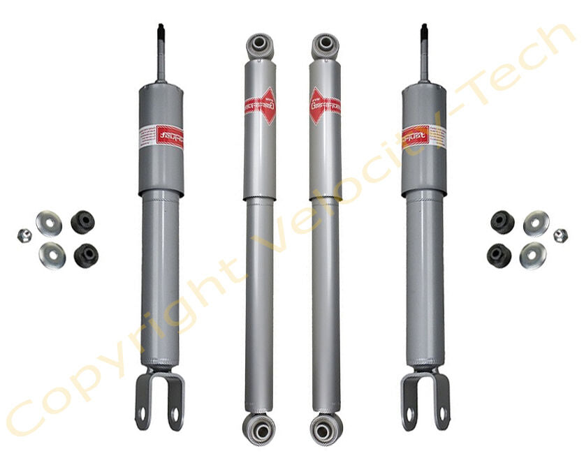 KYB GAS-A-JUST 4 SHOCKS FRONT & REAR ESCALADE AVALANCHE SILVERADO SUBURBAN TAHOE