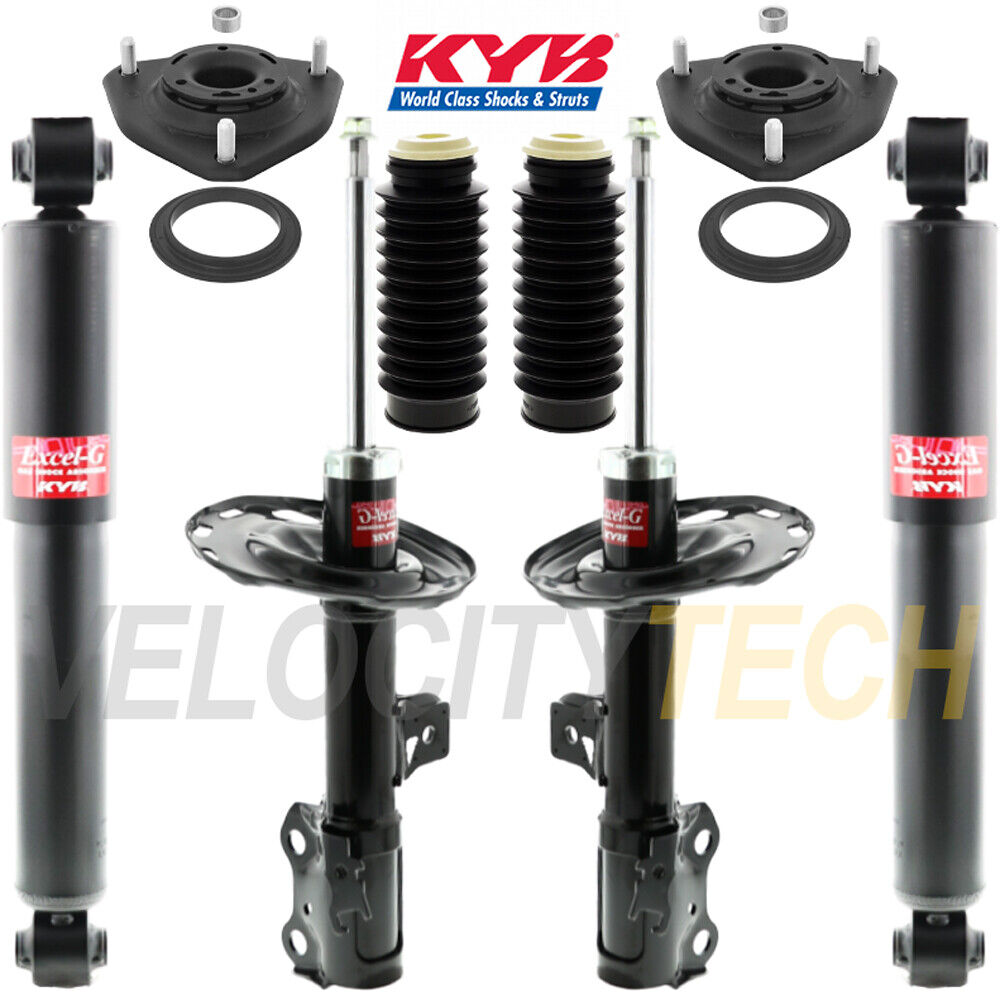 KYB Excel-G Gas Struts Shocks Mounts Boots Fits Toyota RAV4 NX300 NX200t