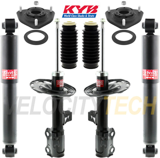 KYB Excel-G Gas Struts Shocks Mounts Boots Fits Toyota RAV4 NX300 NX200t